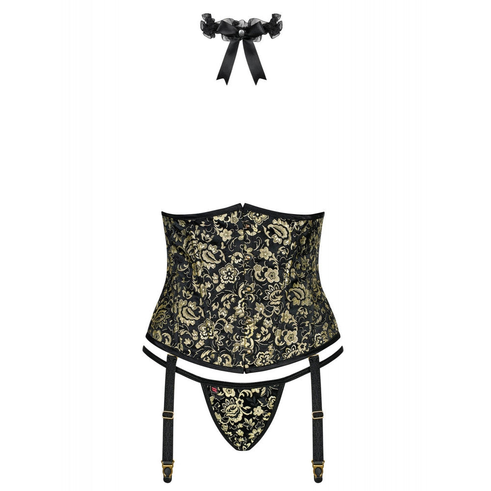 Guêpière-Corset Shelle Obsessive
