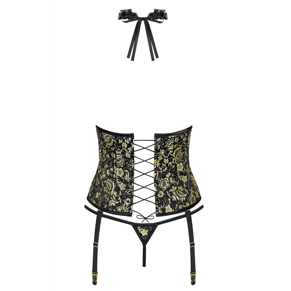 Guêpière-Corset Shelle Obsessive