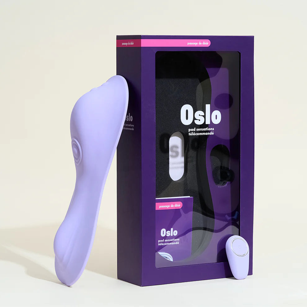 Oslo, pad en silicone doux à pulsation