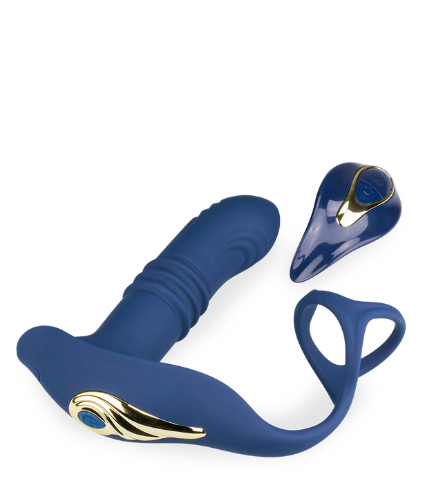 Stimulateur de prostate vibrant et va-et-vient Chicago