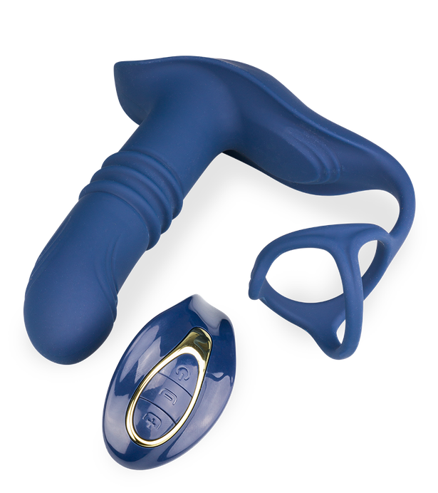 Stimulateur de prostate vibrant et va-et-vient Chicago