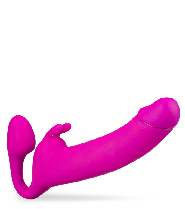 Strap-on vibrant et percuteur Sky