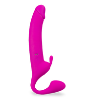 Strap-on vibrant et percuteur Sky