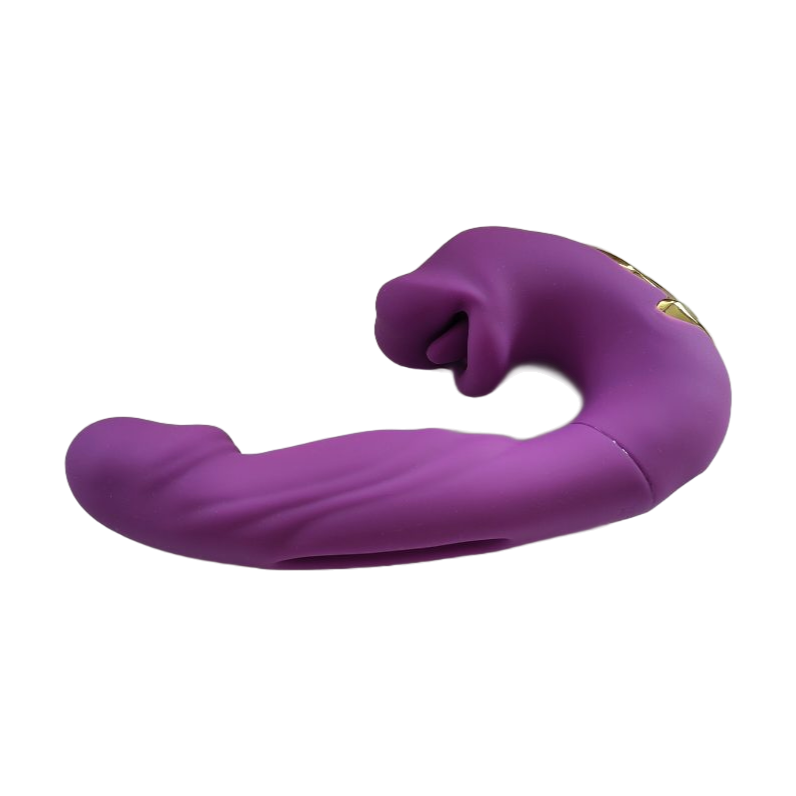 Vibromasseur triple stimulation