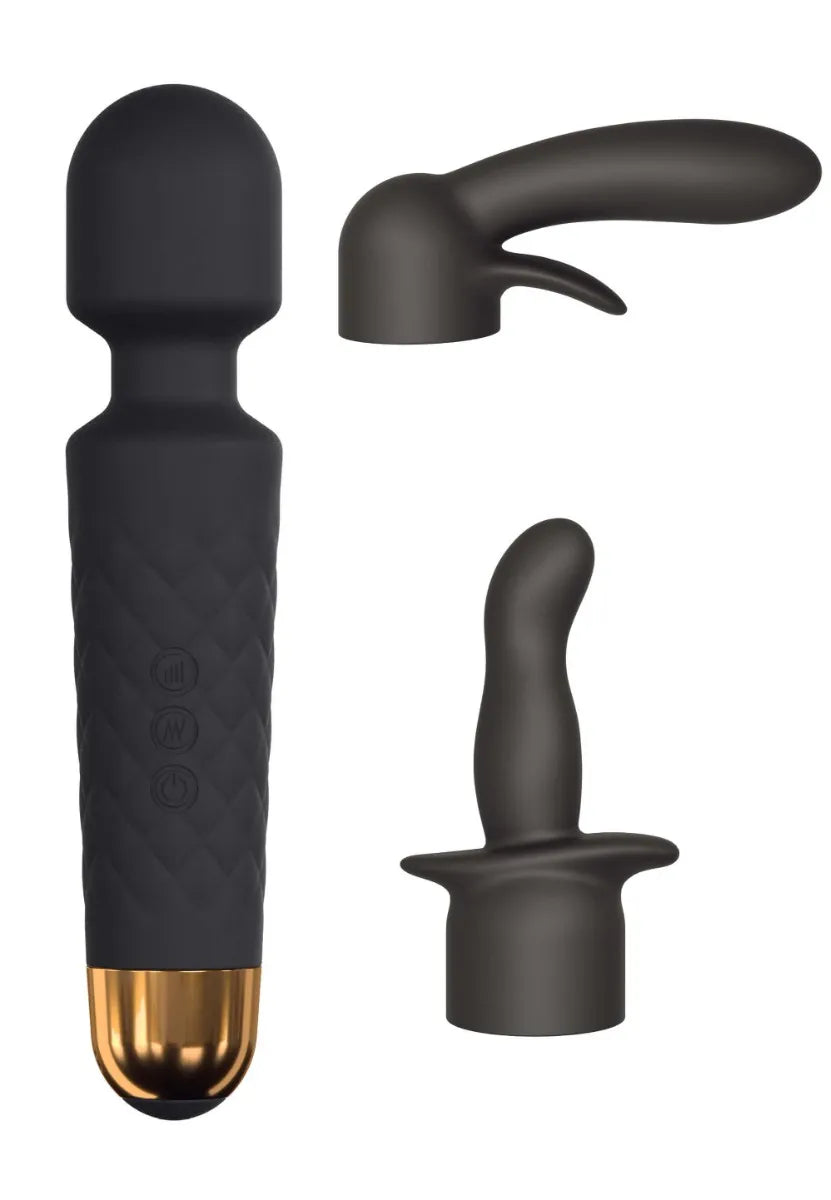 Kit Wanderful, stimulateur wand avec embouts