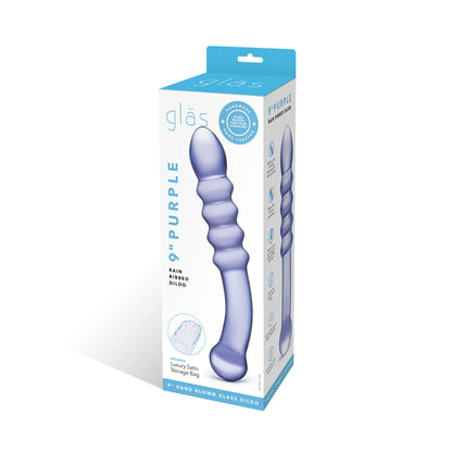 Double Dong en Verre Rain Ribbed