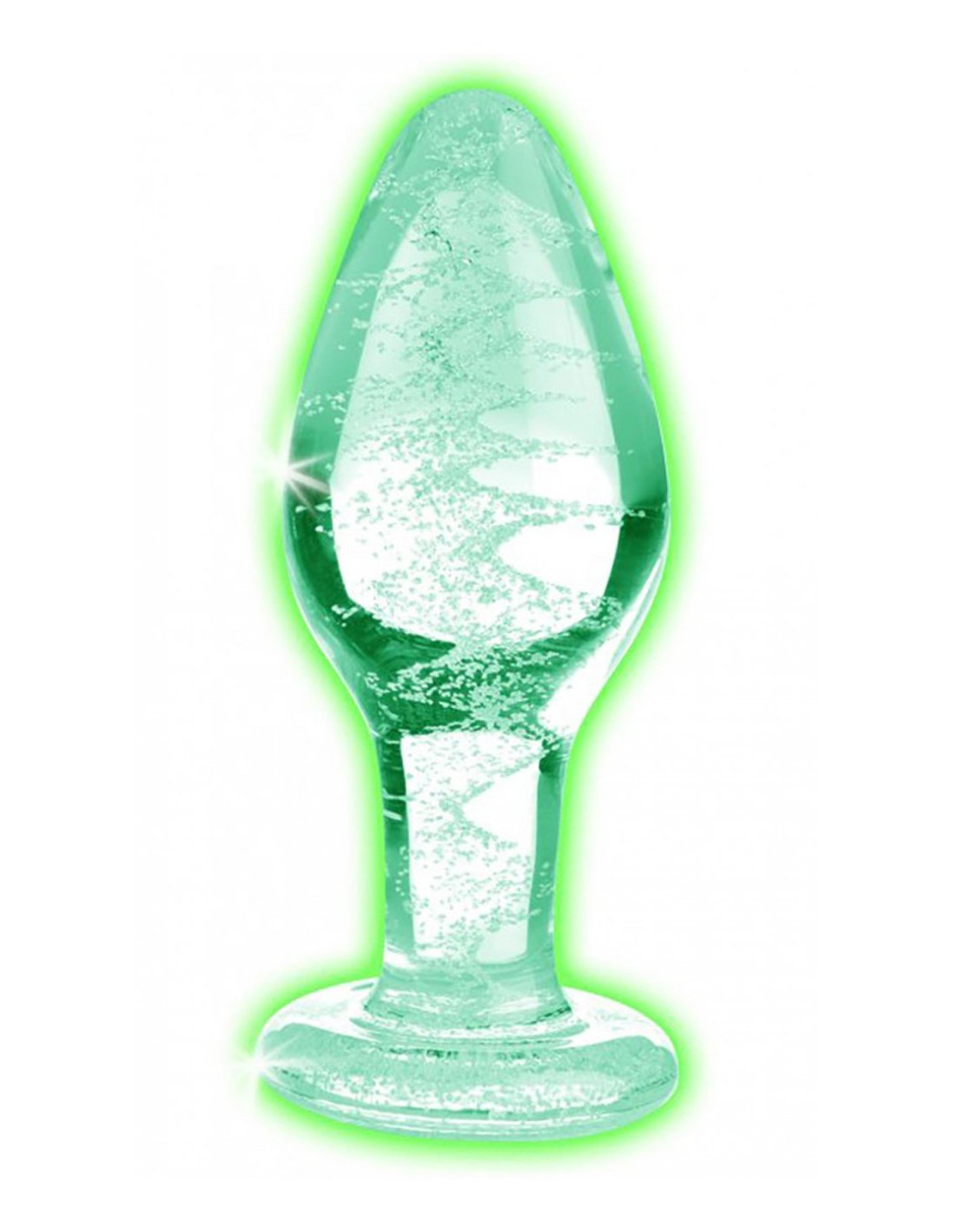 Plug Anal en Verre Phosphorescent