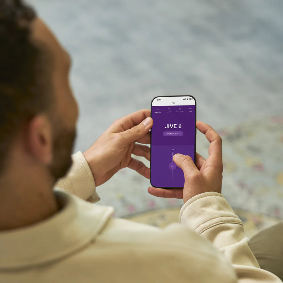 Jive 2, œuf vibrant connecté avec télécommande