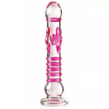 Icicles n°06 hand blown glass massager