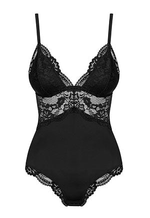Lace Teddy Black 810, la lingerie de Obsessive