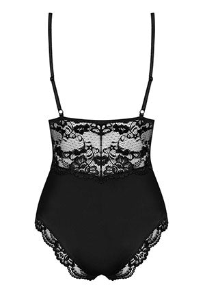 Lace Teddy Black 810, la lingerie de Obsessive