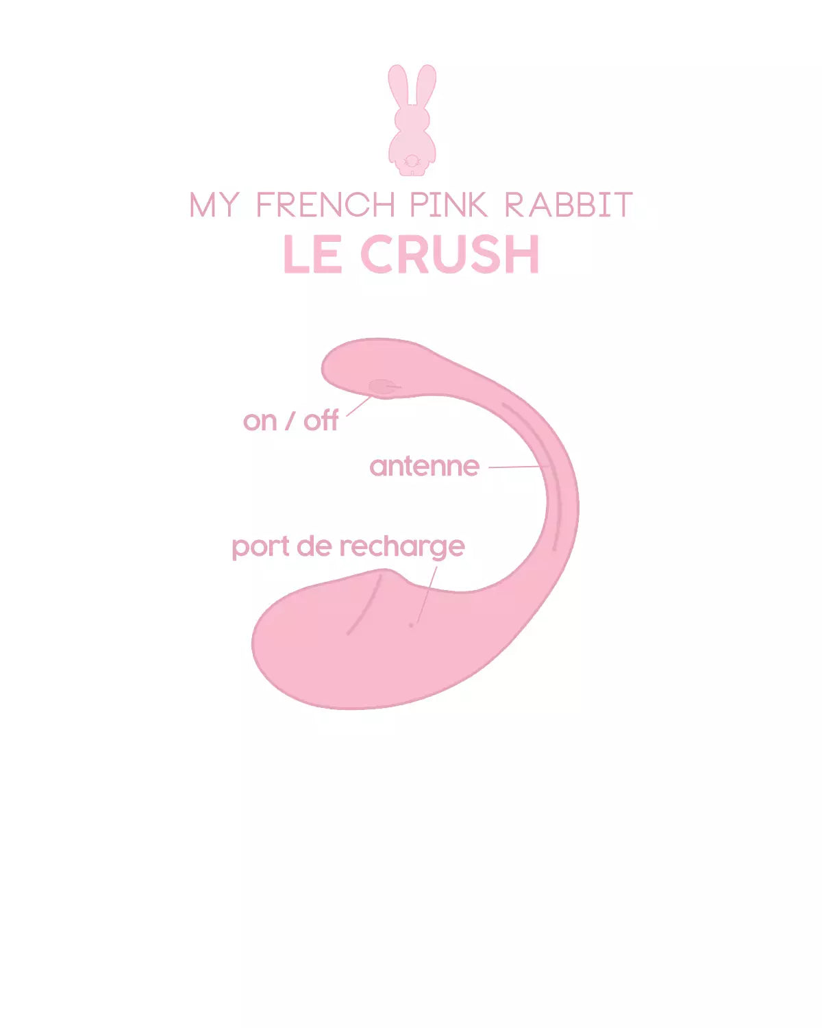 Le Crush, œuf vibrant connecté avec application