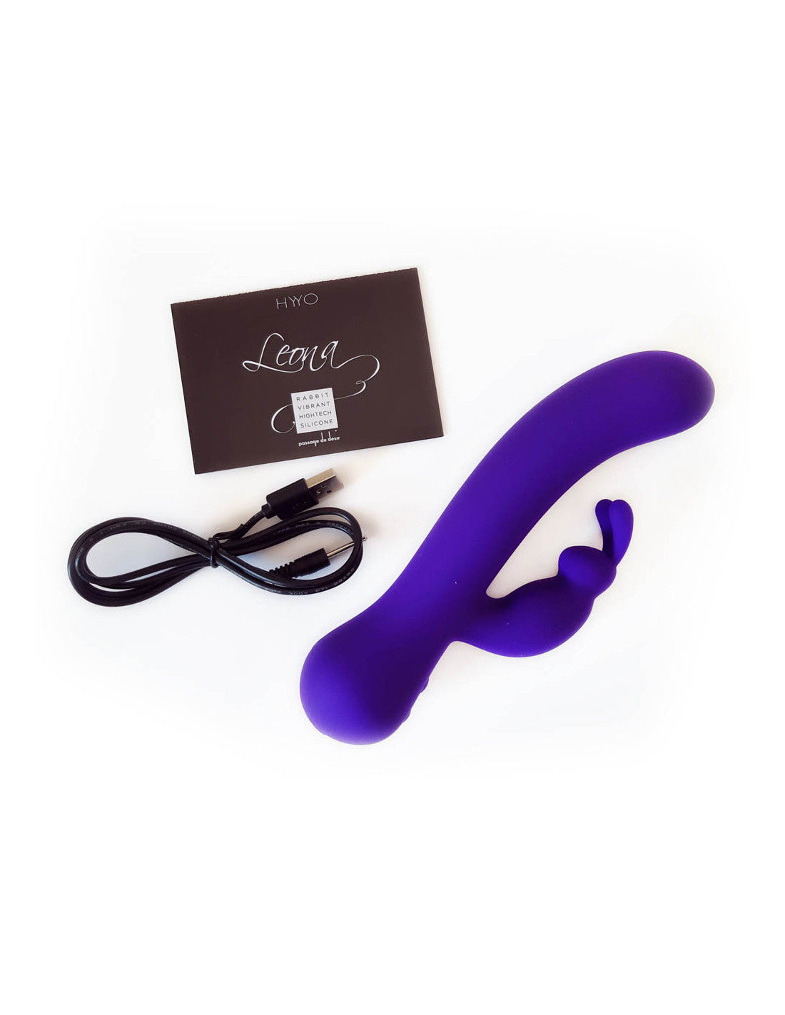 HYYO by Passage du désir - Leona, le Rabbit vibrant 100% silicone