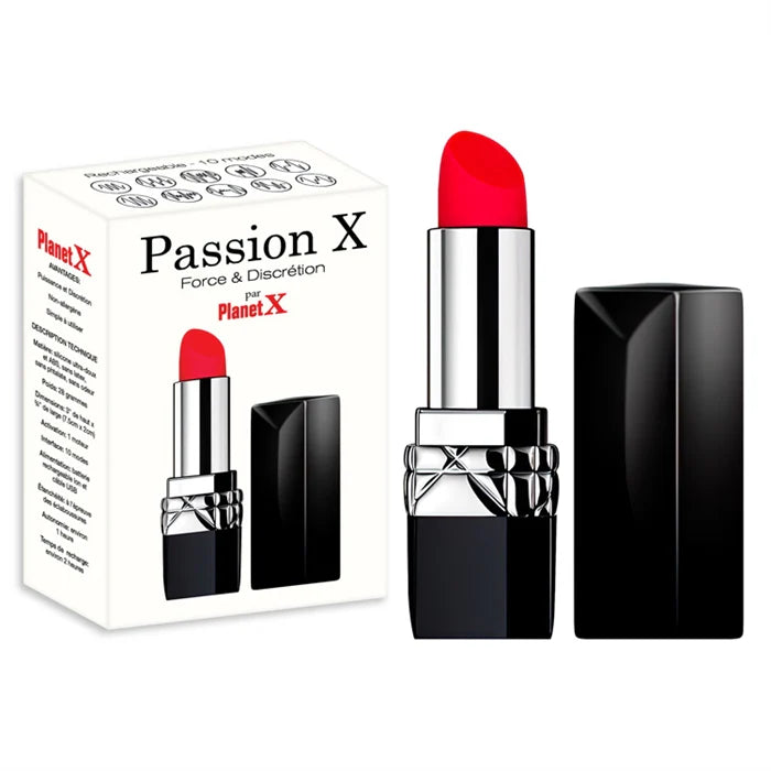 Passion X, le rouge à lèvres vibrant