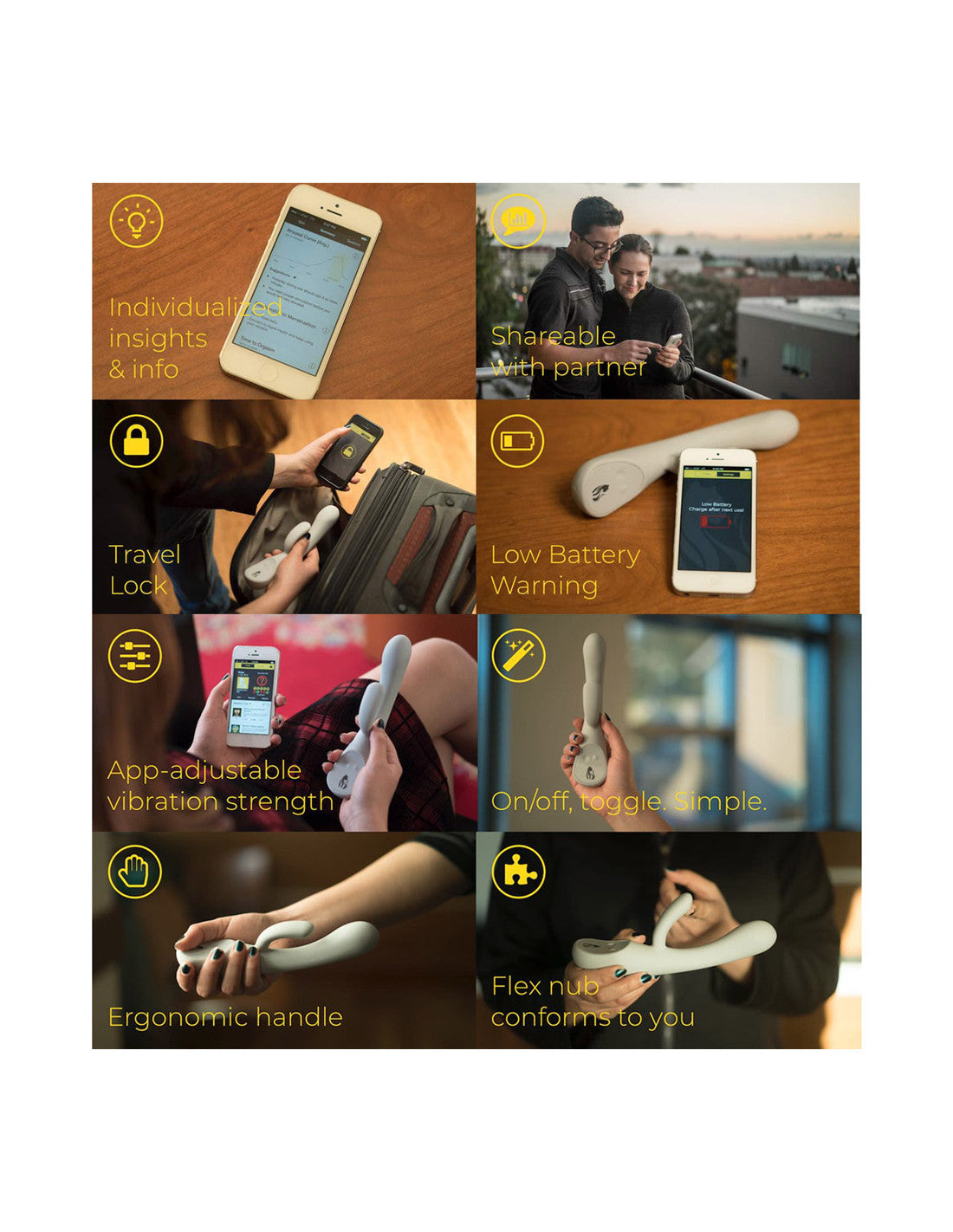 Le vibromasseur 2.0 et son app intelligente