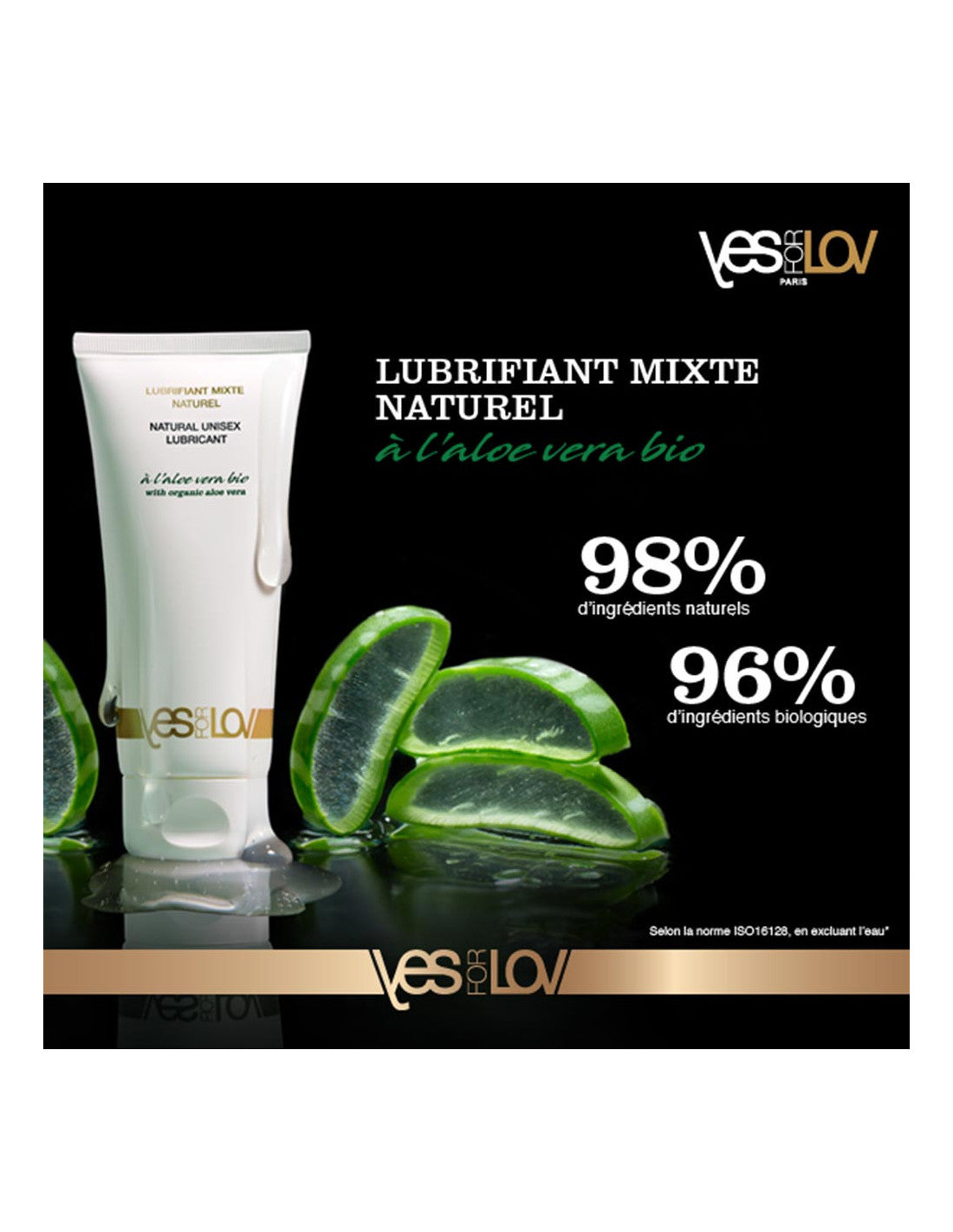 Lubrifiant naturel à l'aloe vera bio