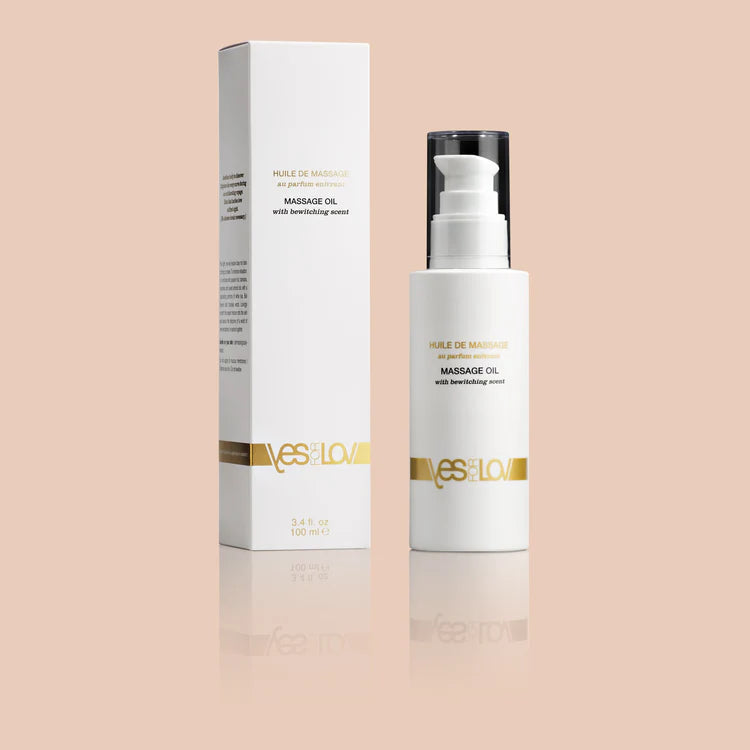 Huile de massage sensuelle au parfum enivrant