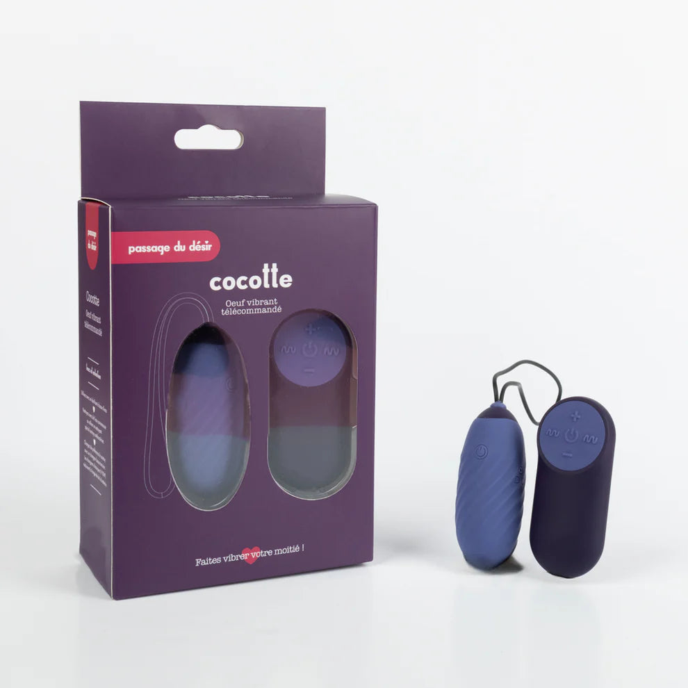 Cocotte, œuf vibrant télécommandé
