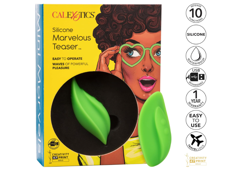 Silicone Marvelous Teaser, le mini vibro discret