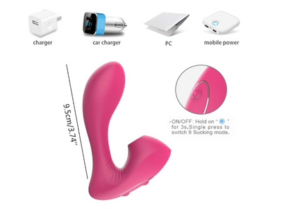 Stimulateur clitoridien pénétrant Weseedo