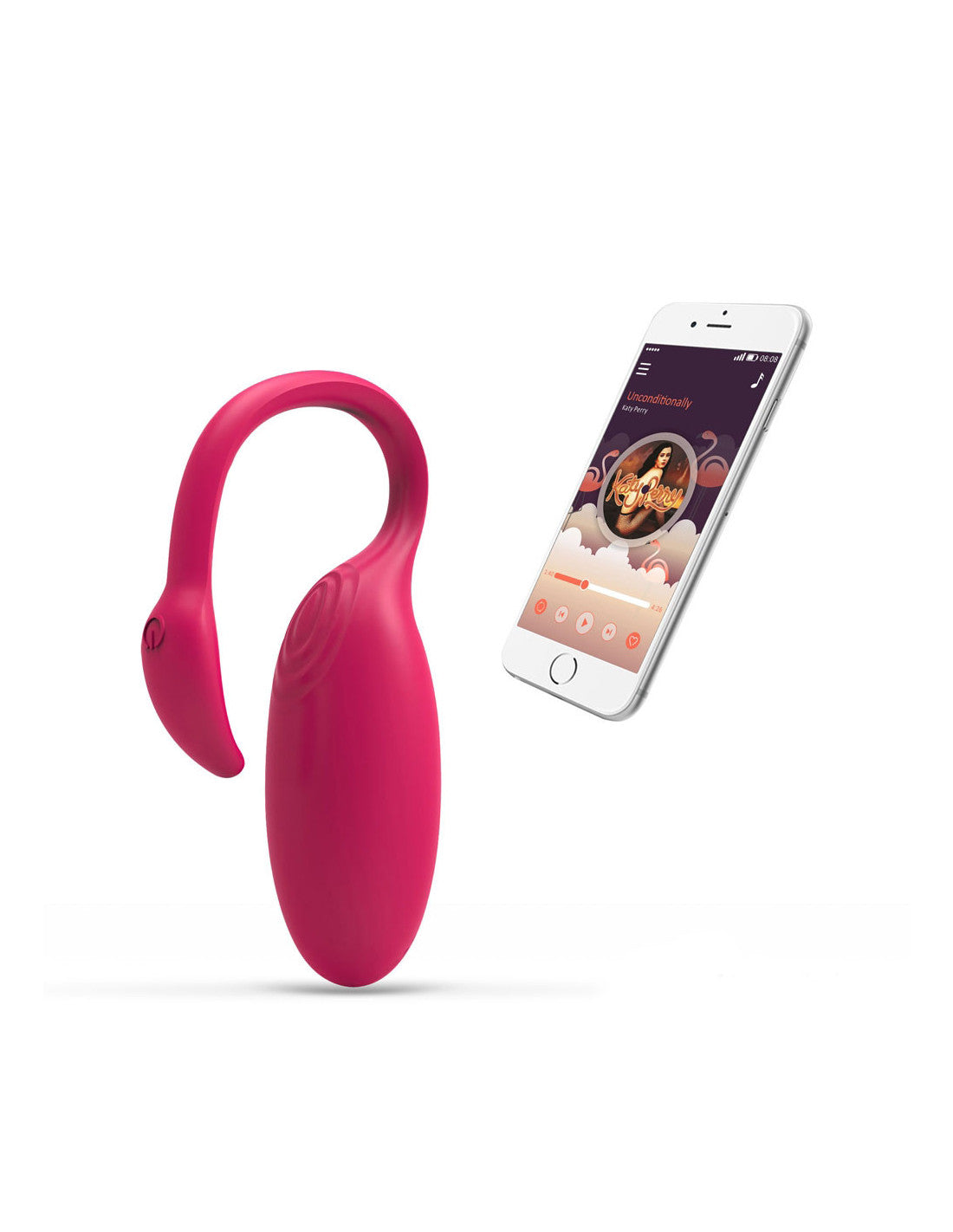 Flamingo oeuf vibrant connecté