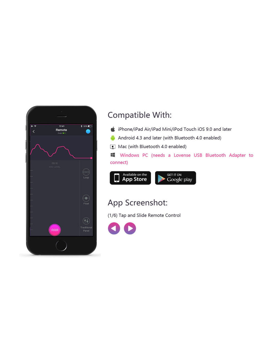 Lush 2, l'œuf vibrant connecté