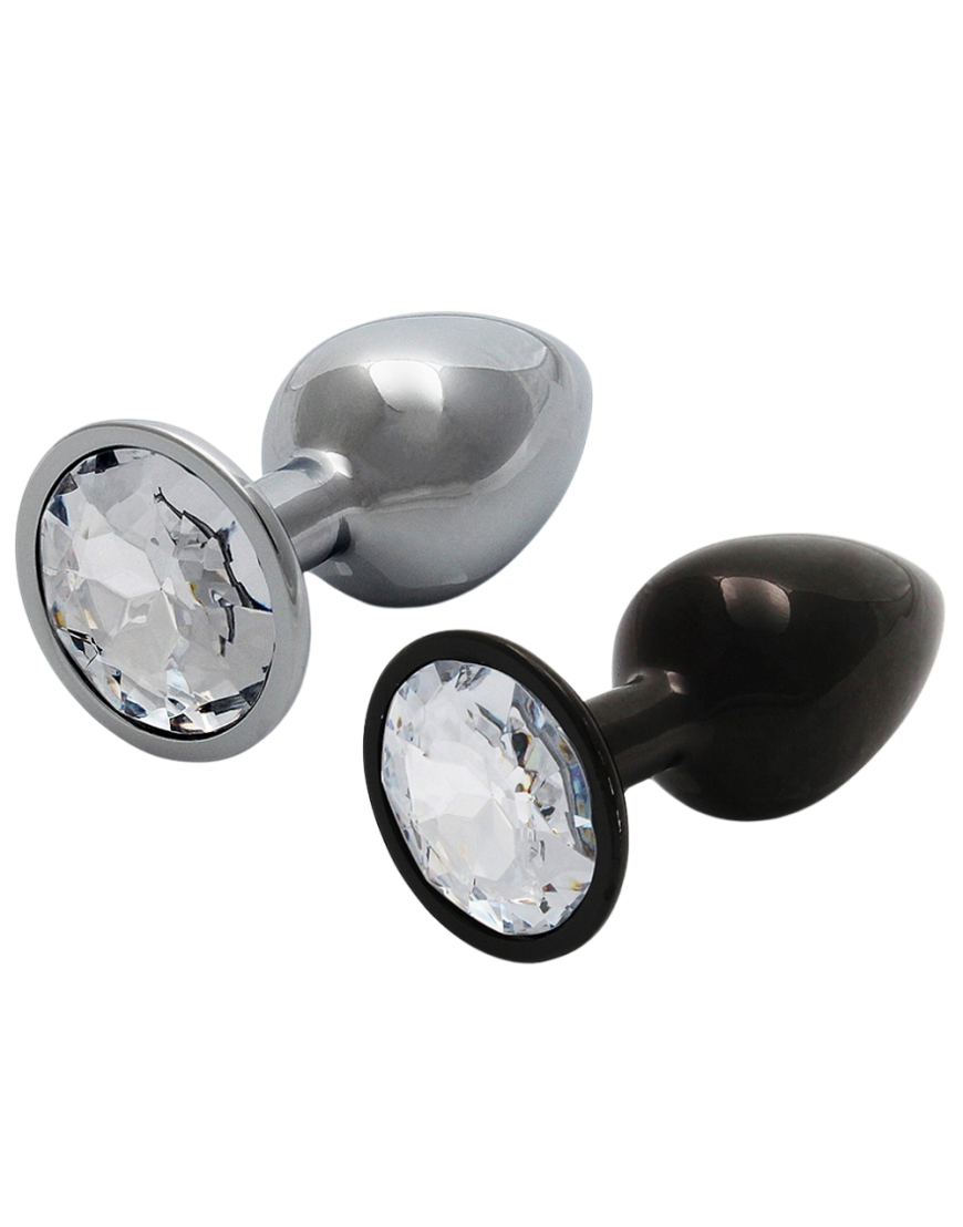 Round gem L, le plug en métal