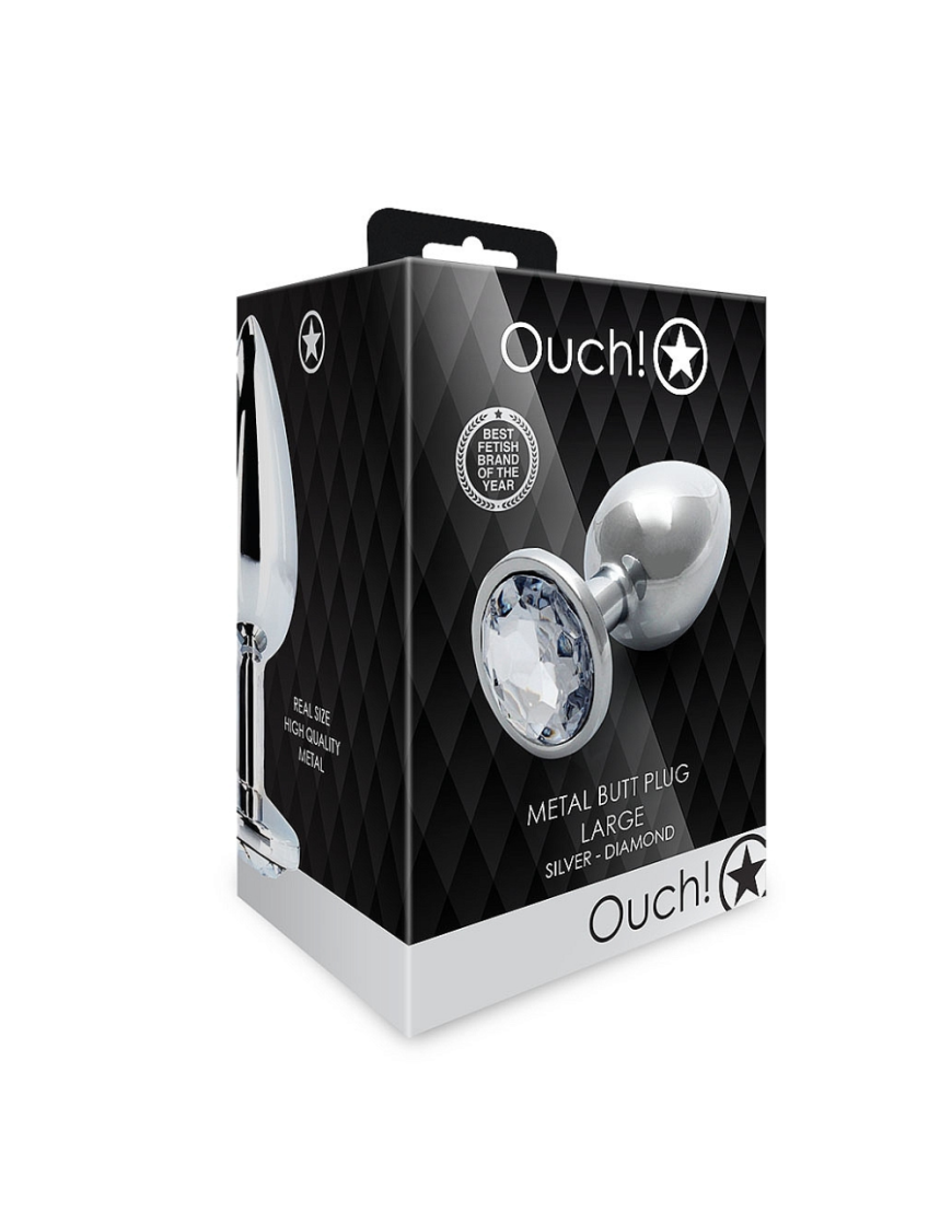 Round gem L, le plug en métal