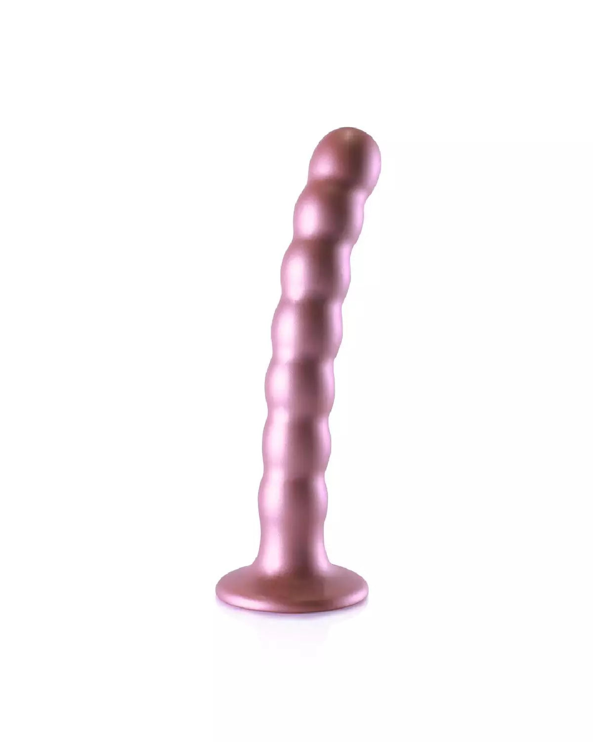 Beaded silicone G-Spot dildo de Ouch!