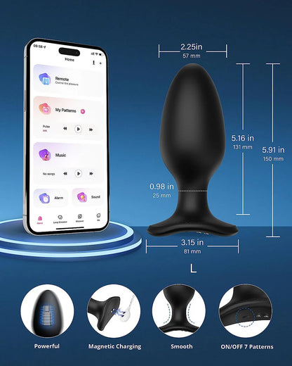 Hush 2 stimulateur anal connecté