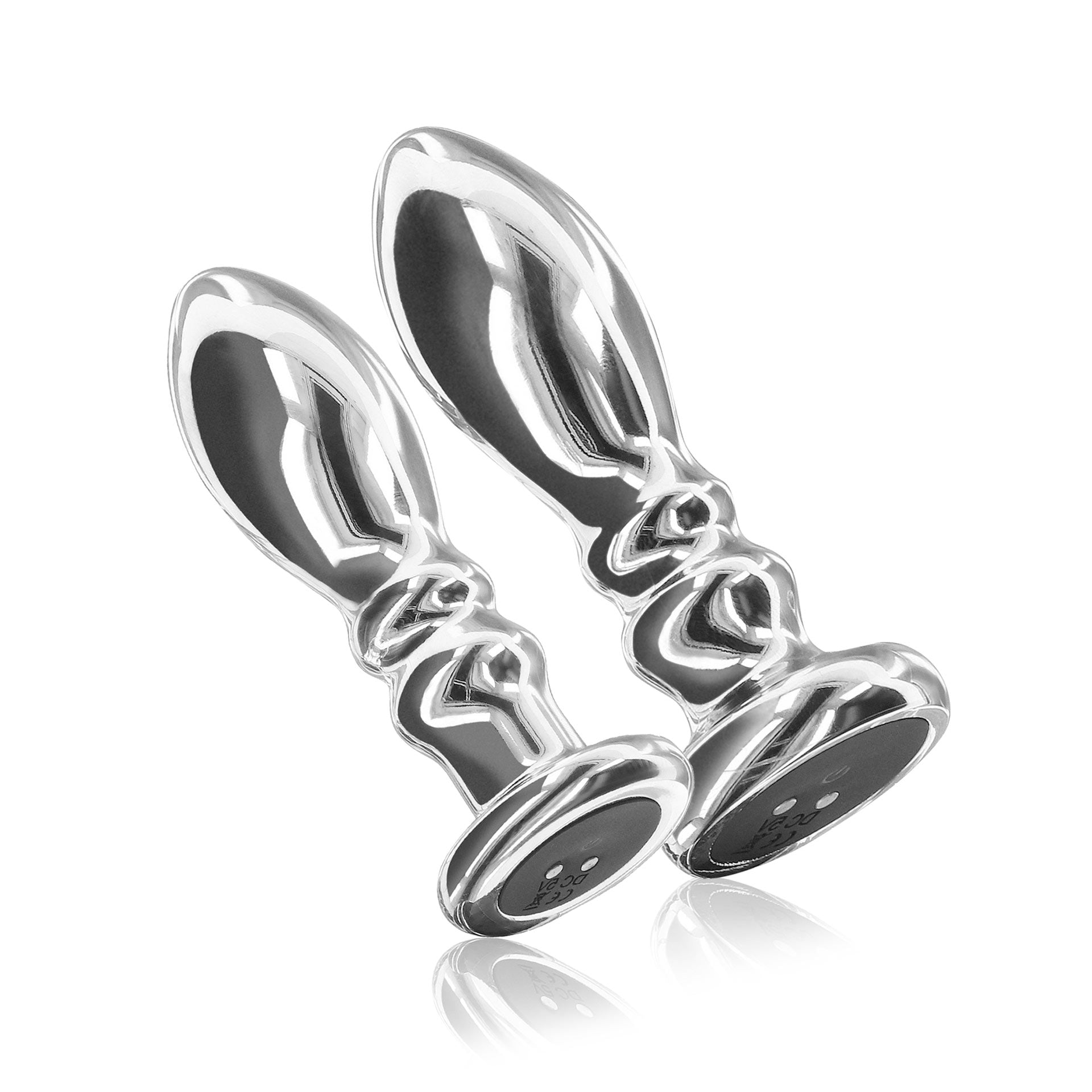 Buttplug vibrant en acier inox The Slider de Buttocks