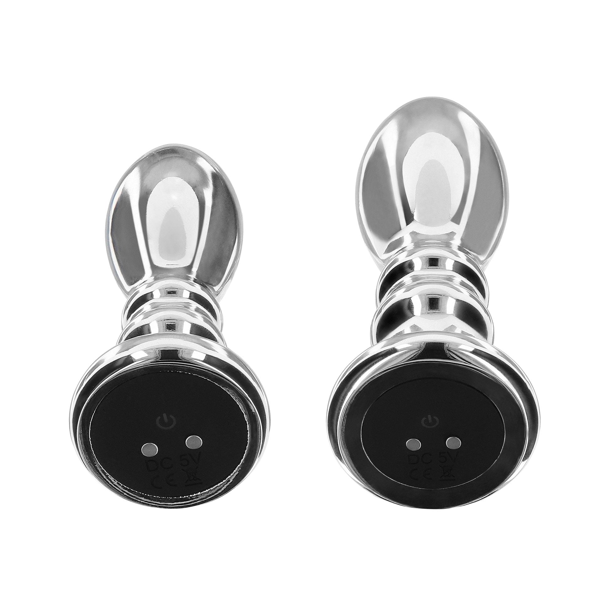 Buttplug vibrant en acier inox The Slider de Buttocks