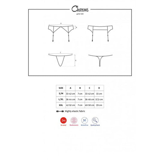 Porte-jarretelles Charms