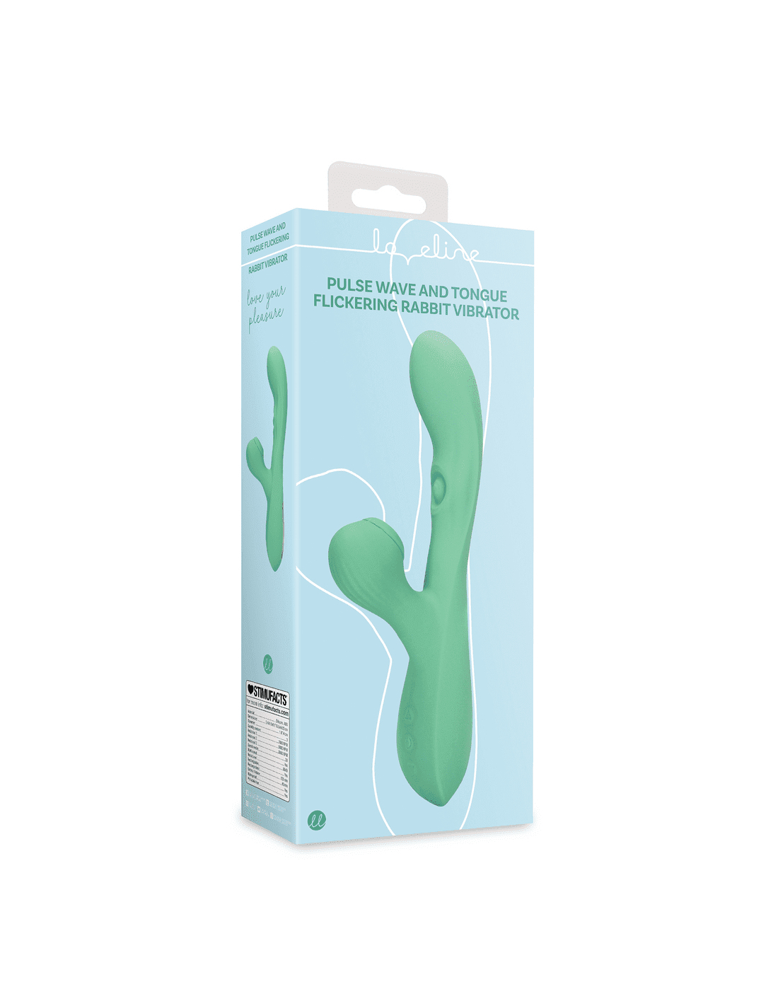 Rabbit à pulsation point G et stimulateur clitoris à langue