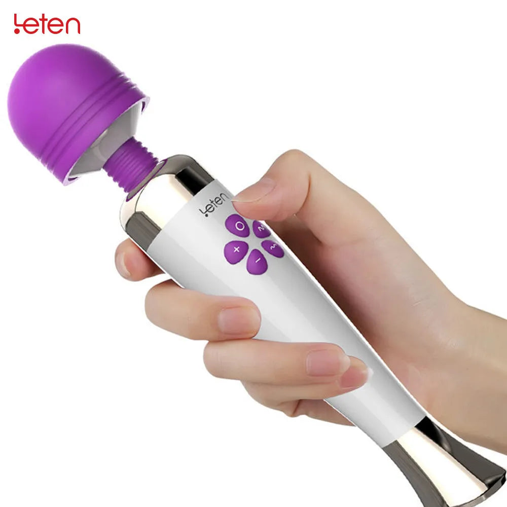 Wand massager, le vibromasseur Magic Wand de Leten