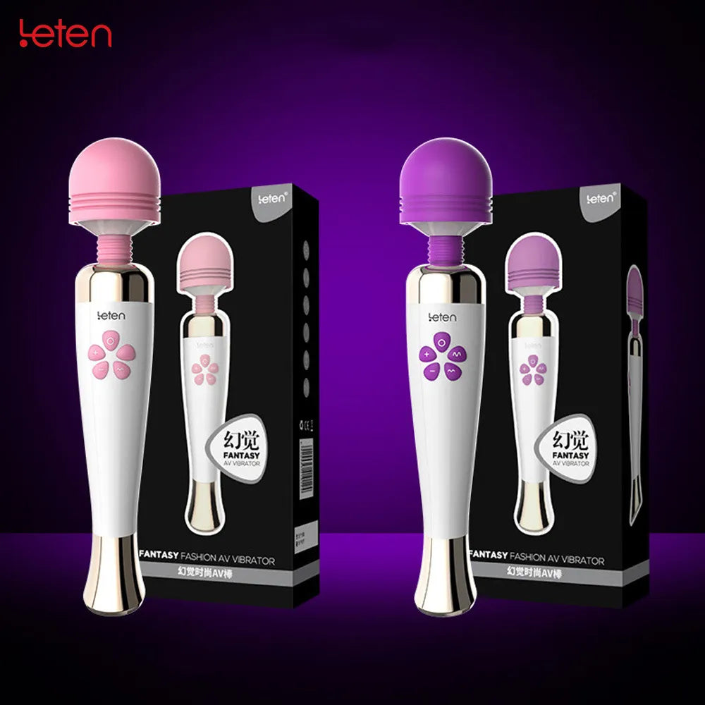 Wand massager, le vibromasseur Magic Wand de Leten