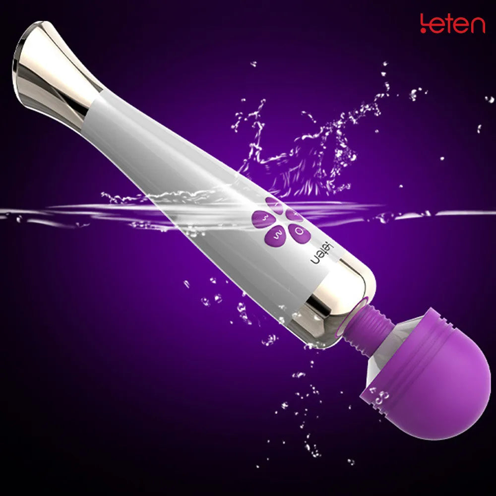Wand massager, le vibromasseur Magic Wand de Leten
