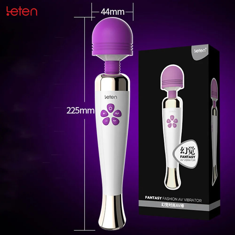 Wand massager, le vibromasseur Magic Wand de Leten