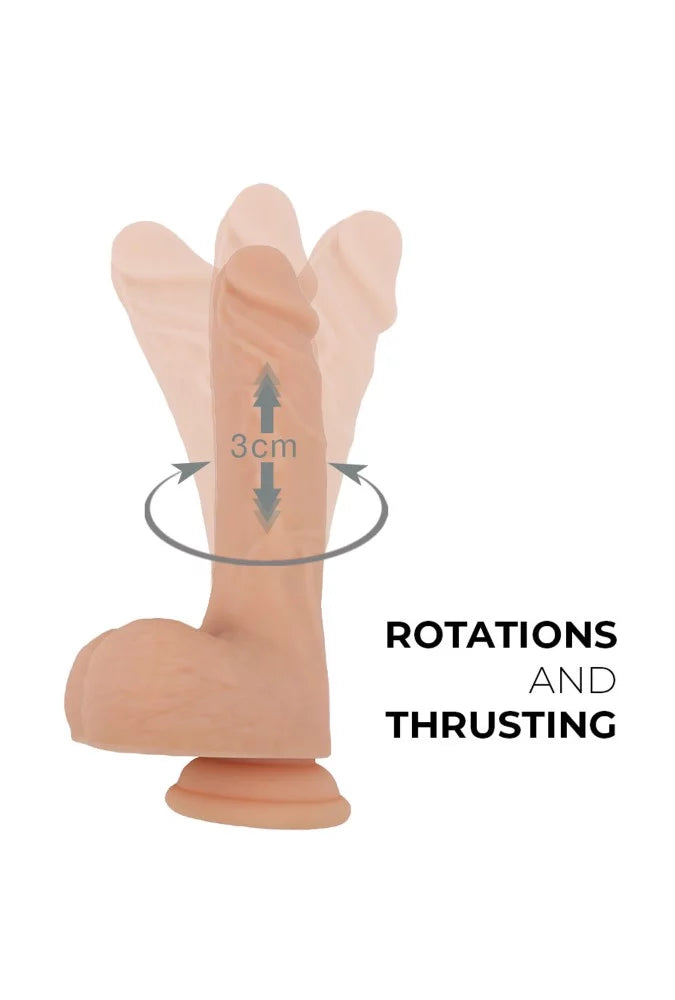 Swirl & Thrust, le dildo Rotatif Va-et-Vient