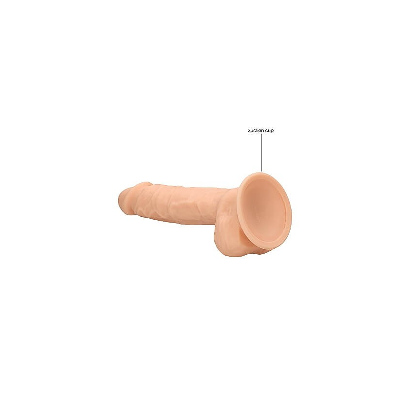 Gode réaliste en silicone double densité 22.8cm