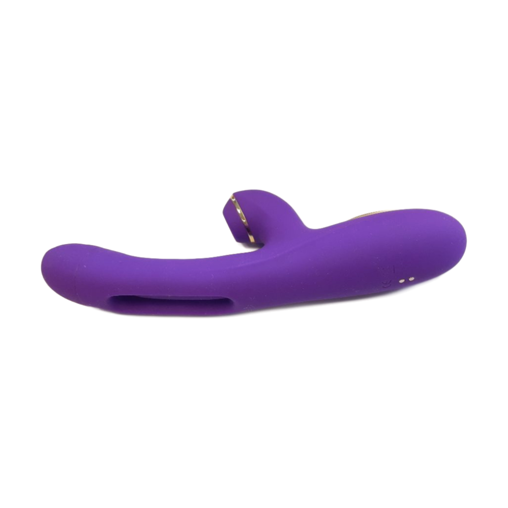 Stimulateur double en silicone violet