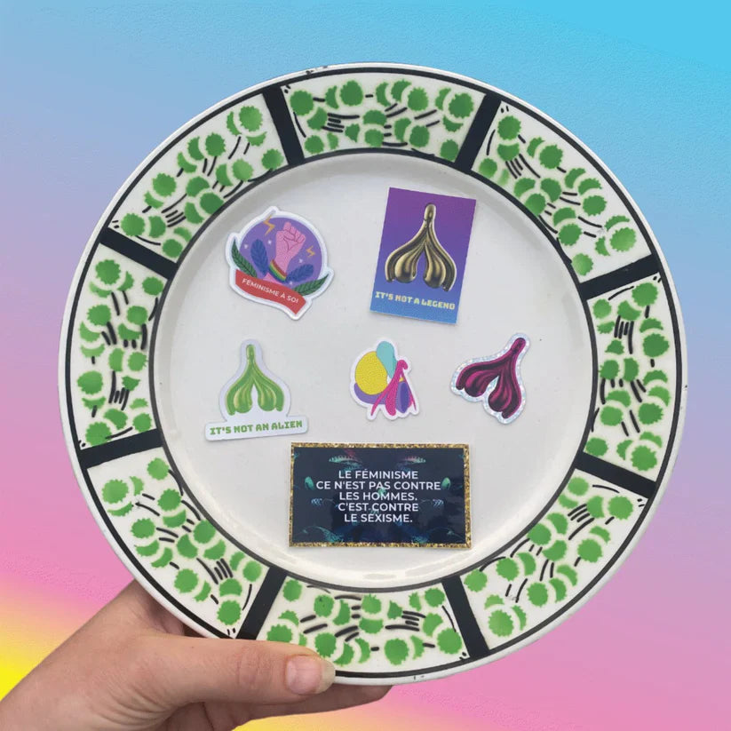 Sachet de 7 stickers du Gangduclito ⚡️