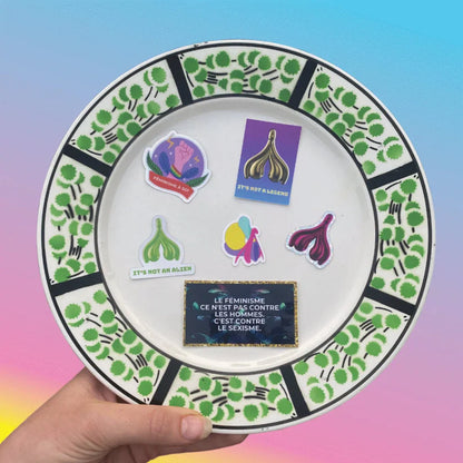 Sachet de 7 stickers du Gangduclito ⚡️