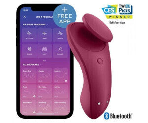 Satisfyer - Sexy Secret, Panty Vibrator + free app