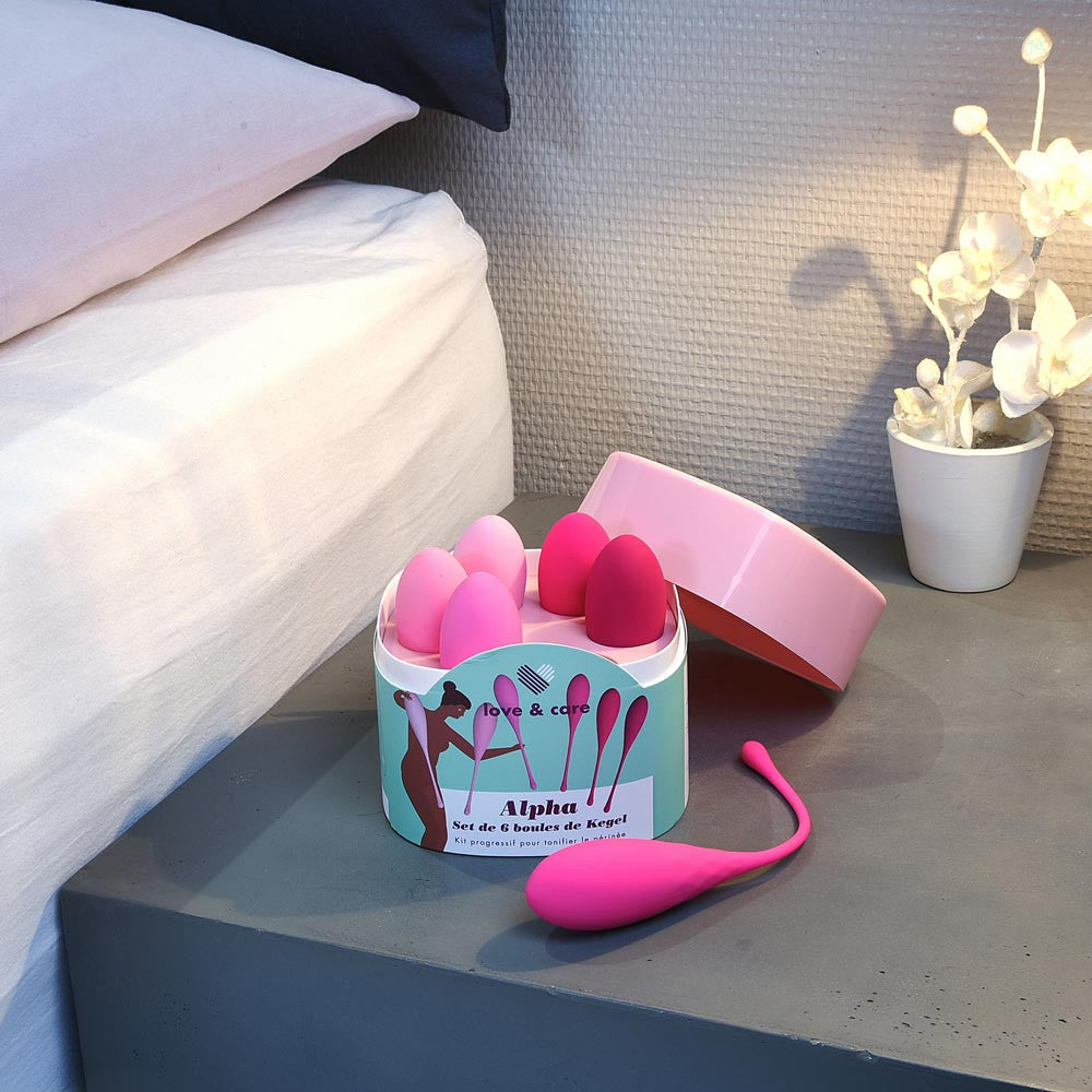 Set de 6 boules de Kegel Alpha Love&Care