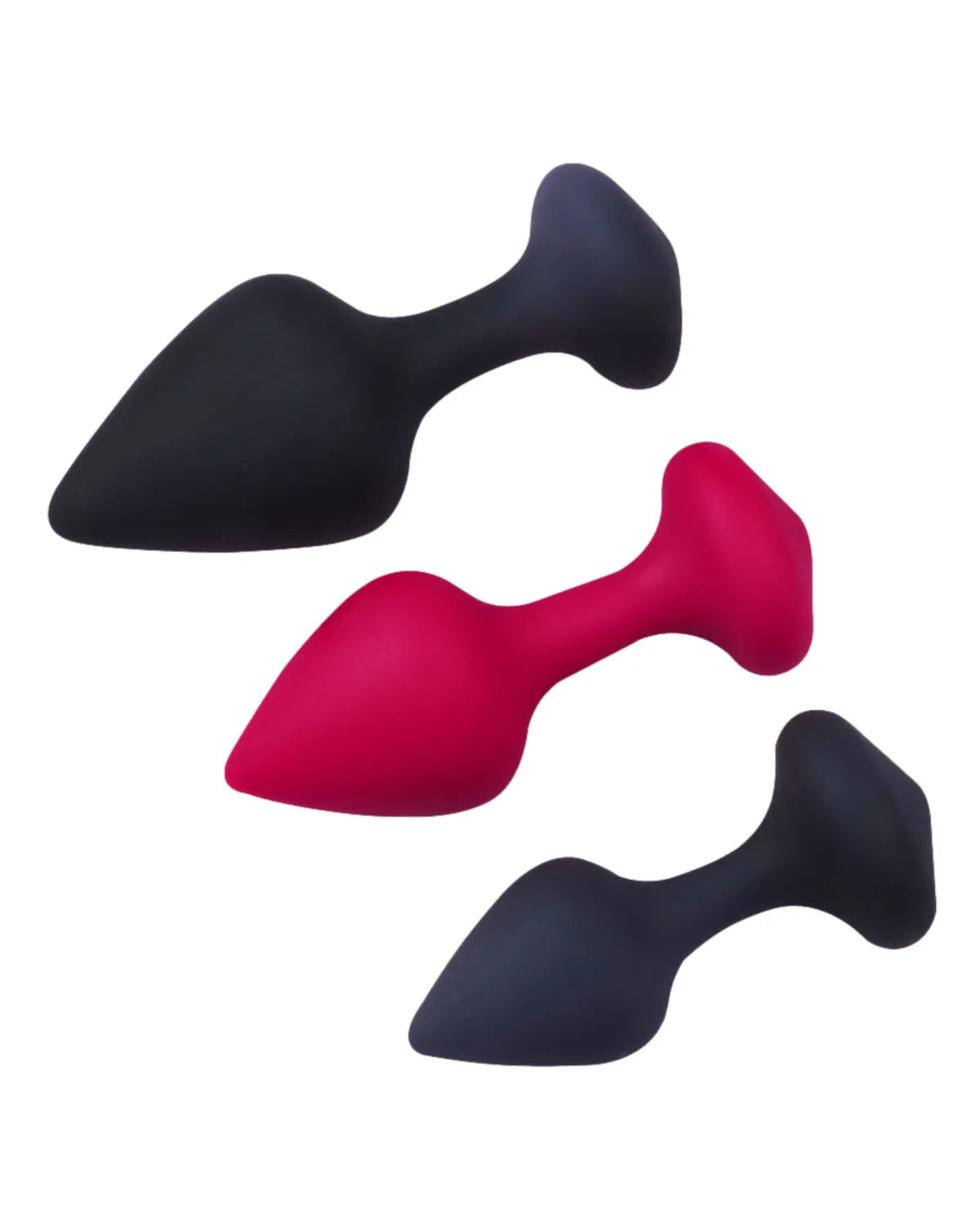 Set de Plugs anal tricolore n°4 par l'AS