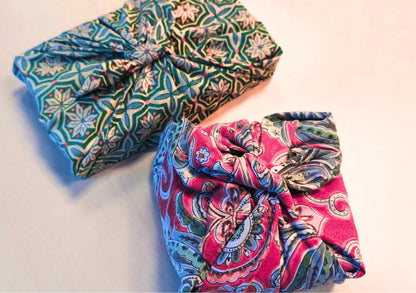 Furoshiki upcyclé : l’emballage cadeau zéro déchet !