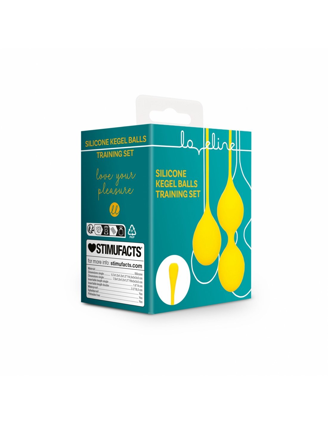 Kit de balles de Kegel en silicone