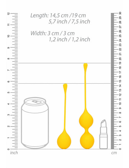 Kit de balles de Kegel en silicone