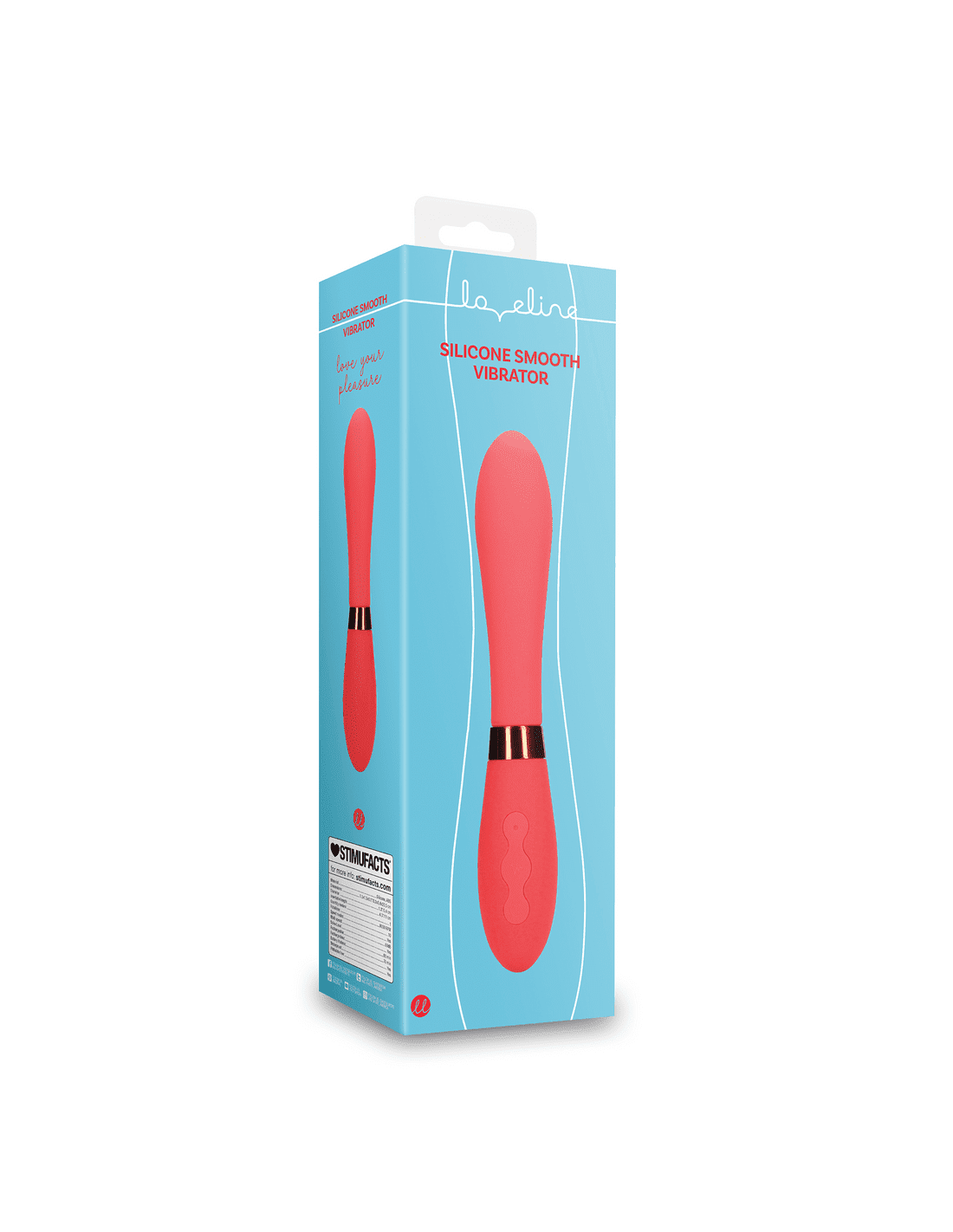 Silicone Smooth vibromasseur de Loveline